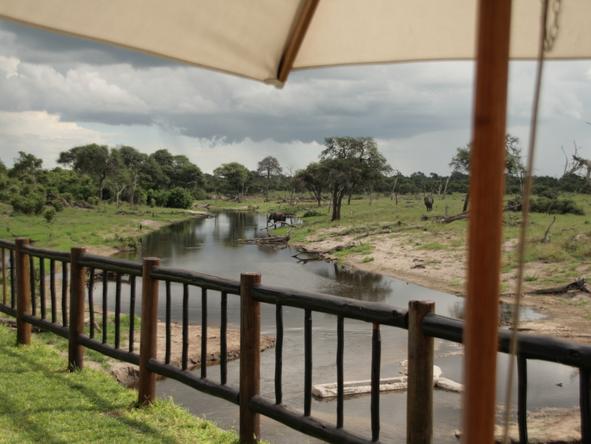 Savute Elephant Camp by Orient Express- Deck